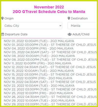 2go promo manila to bacolod|2GO Travel from Manila to Bacolod Schedule as of August 2022.
